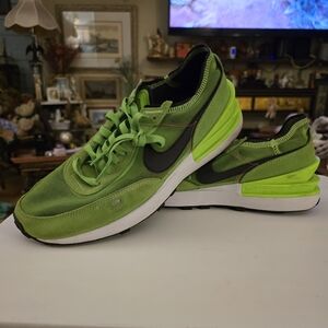 Nike Men's Waffle One Shoes Size mens 10.5 Electric Green DA7995-300